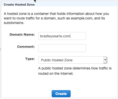 web services - Can't redirect Route 53 registered domain to